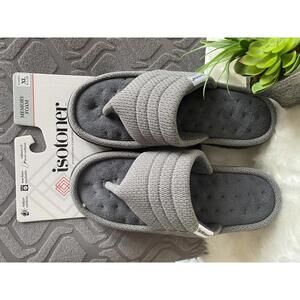Isotoner Women's Memory Foam Indoor/Outdoor Slippers XL  9.5-10